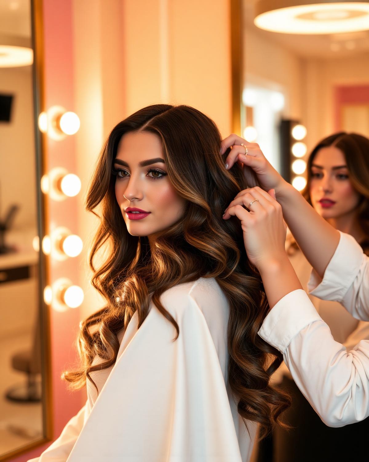 Salon work